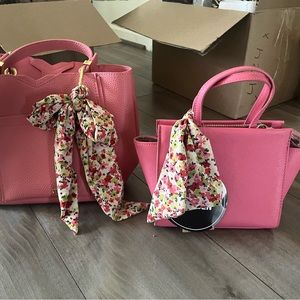 Mom and daughter purse